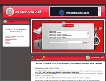Tablet Screenshot of expomodaok.com
